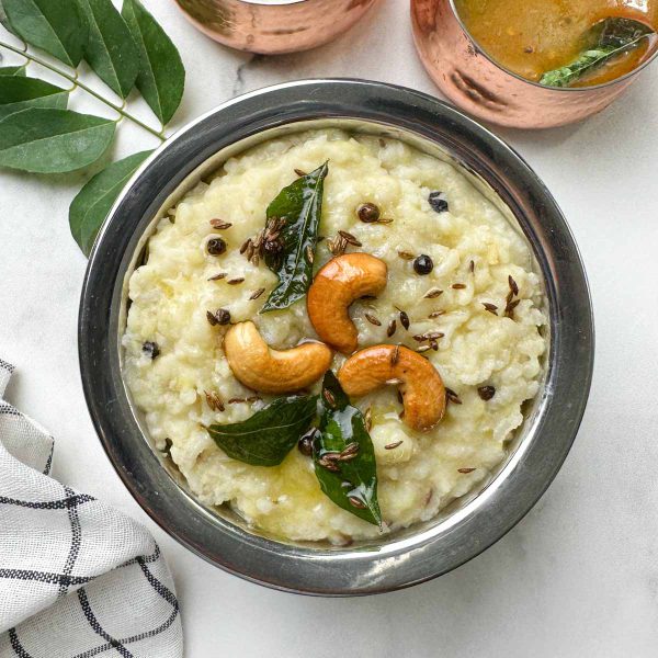 Pongal with cashews