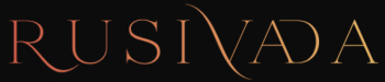 rusivada_logotxt_black Rusivada logo black background text